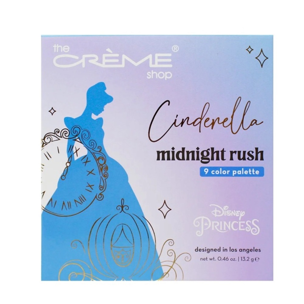 The Crème Shop X Disney Princesses - Cinderella 9 Color Eyeshadow Pallete